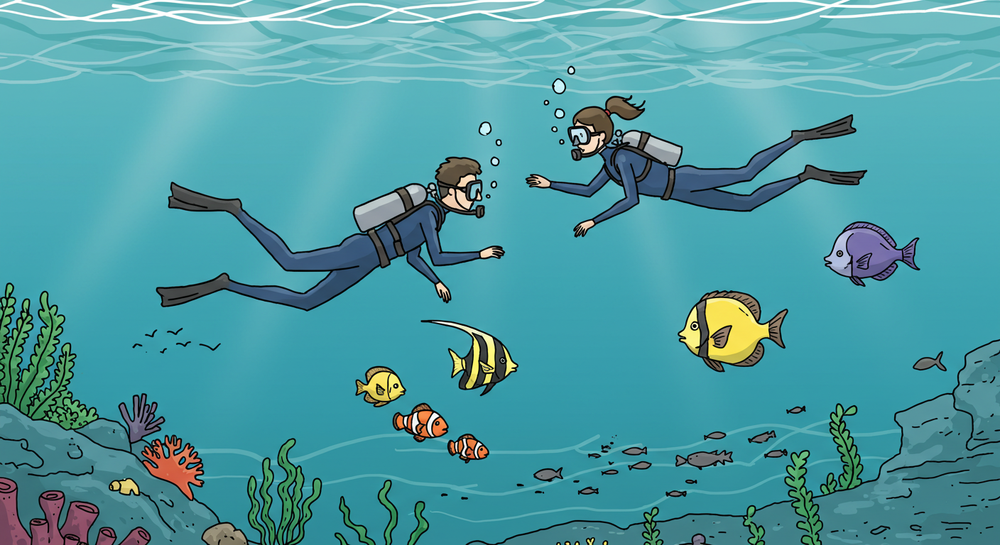 海のイラスト
